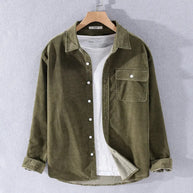 WW | Langarm Overshirt Aus Weichem Denim