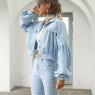 Kuschelige Herbstjacke
