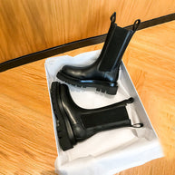 WW | Klassische Lederstiefel