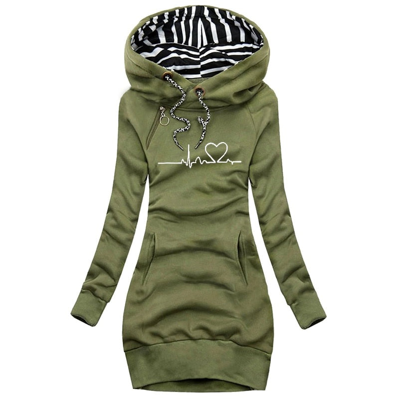 Wolff | Trendy Hoodie Kleid