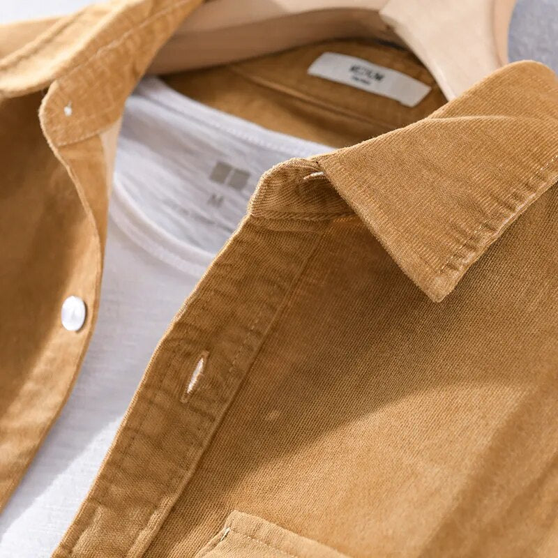 WW | Langarm Overshirt Aus Weichem Denim