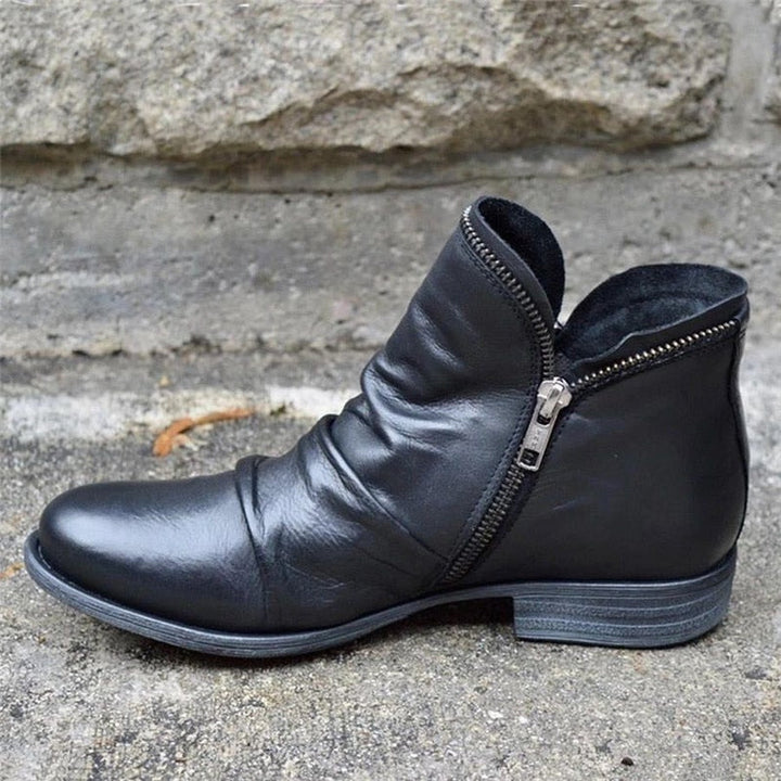 W&W Mode | Damen Reißverschluss-Stiefel