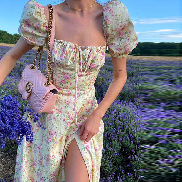 WW - Vintage Kleid mit Schleife