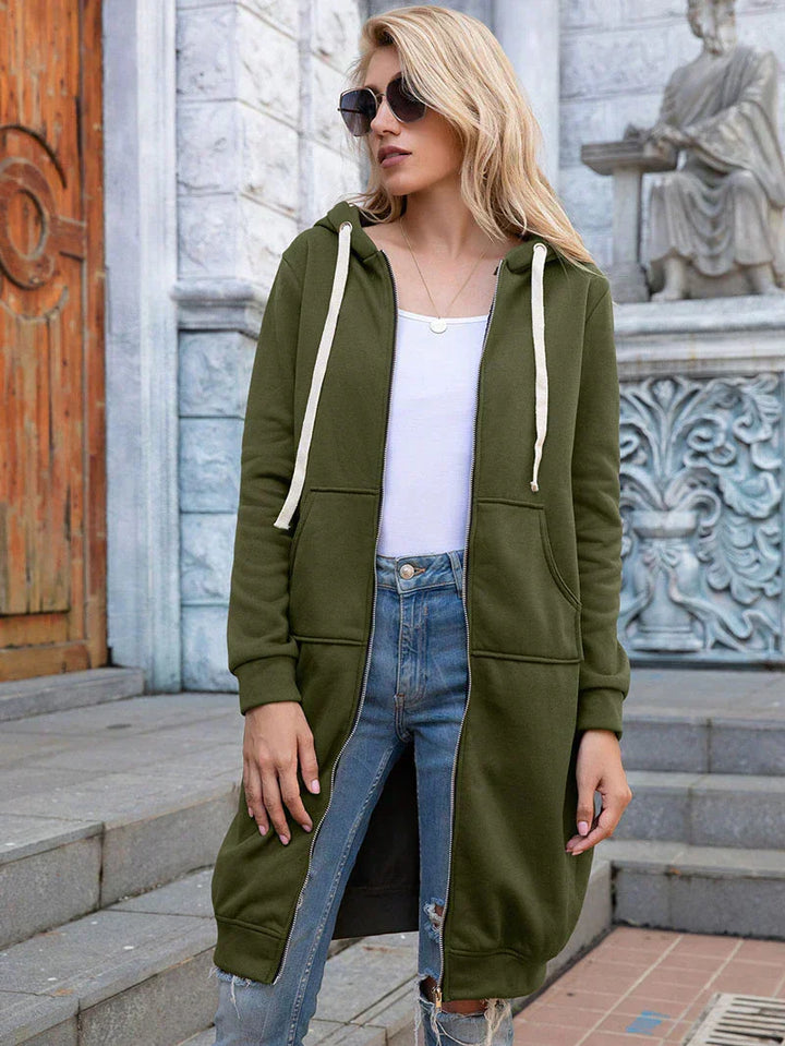 W&W Mode | Lange schicke Sweatjacke