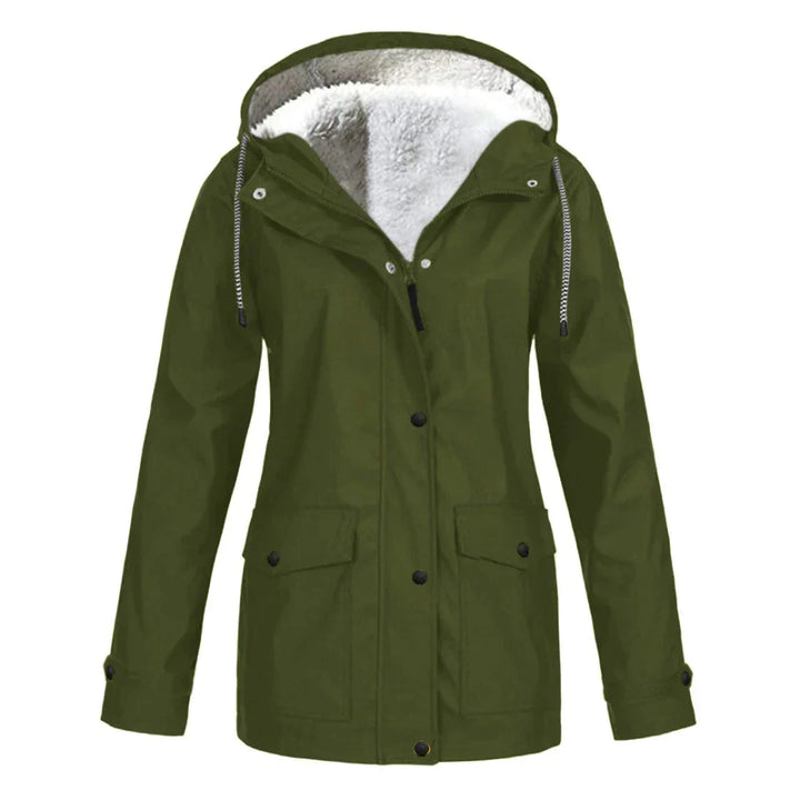 W&W Mode - Elegante und warme Regenjacke