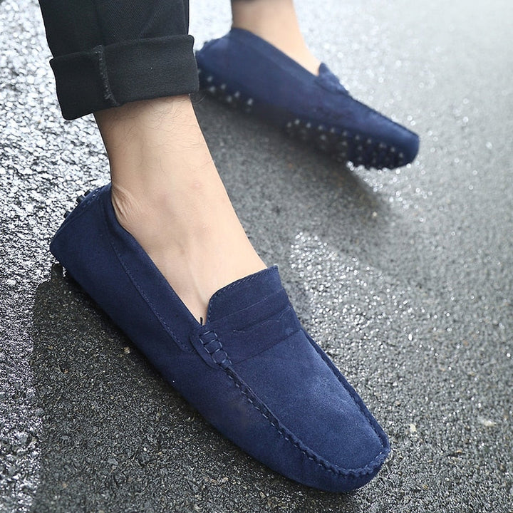 W&W Mode | Freizeit Slipper aus Wildleder