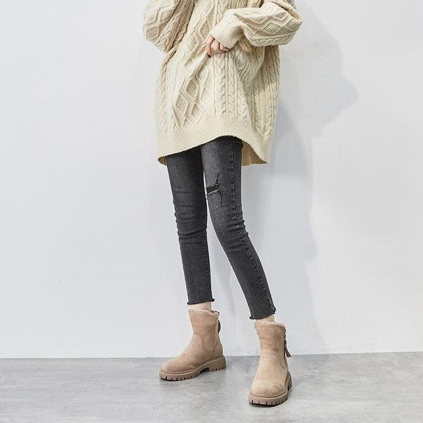 WW | Trendige Modische Stiefel Für Frauen