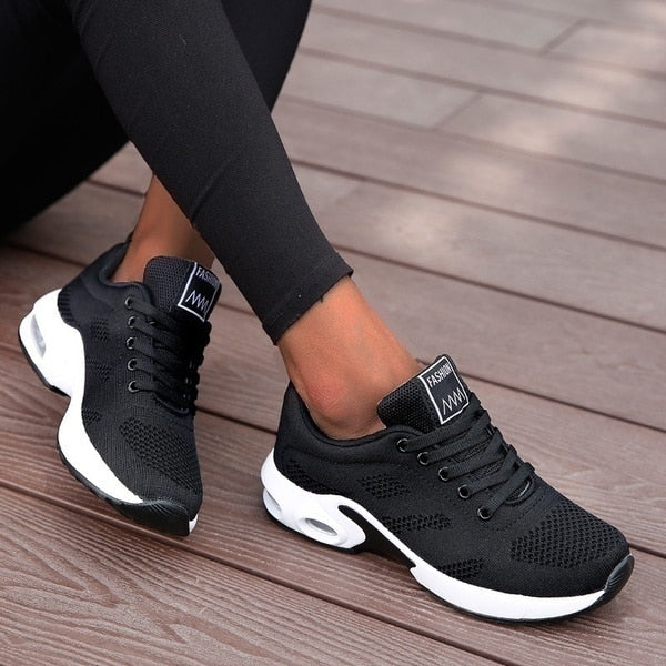 W&W Mode | Atmungsaktive Luftkissen Sneakers Für Damen