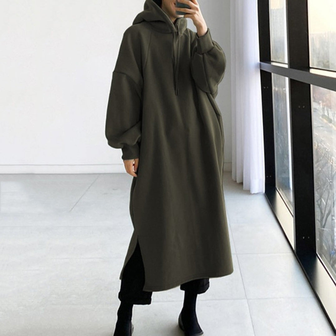 W&W Mode | Lässiger Langärmeliger Hoodie Mit Kapuze
