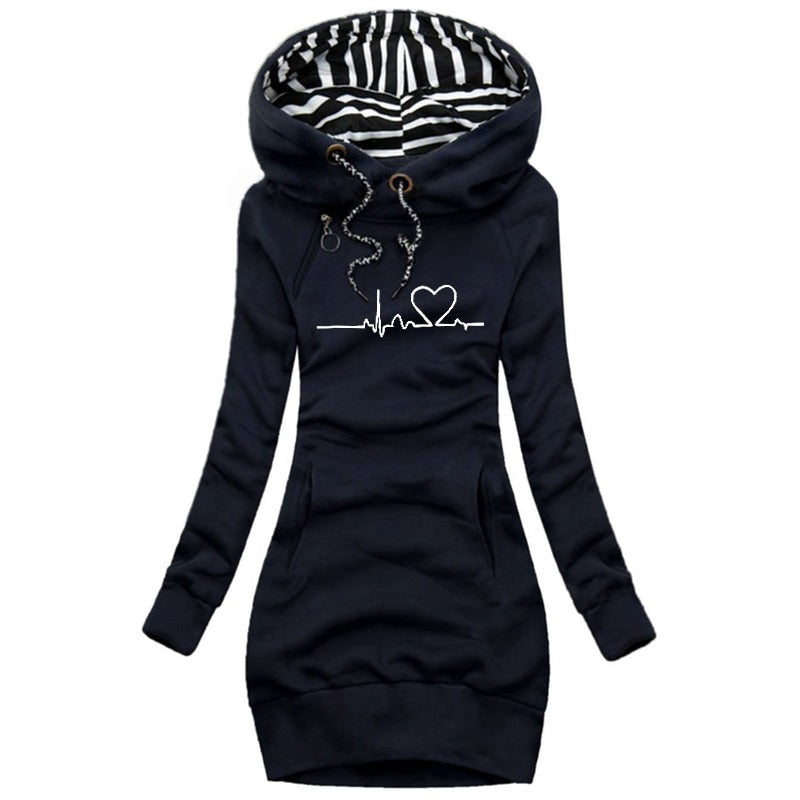 Wolff | Trendy Hoodie Kleid