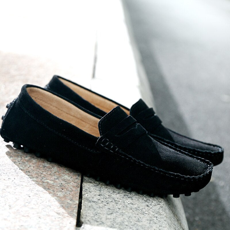 W&W Mode | Wildleder Slipper