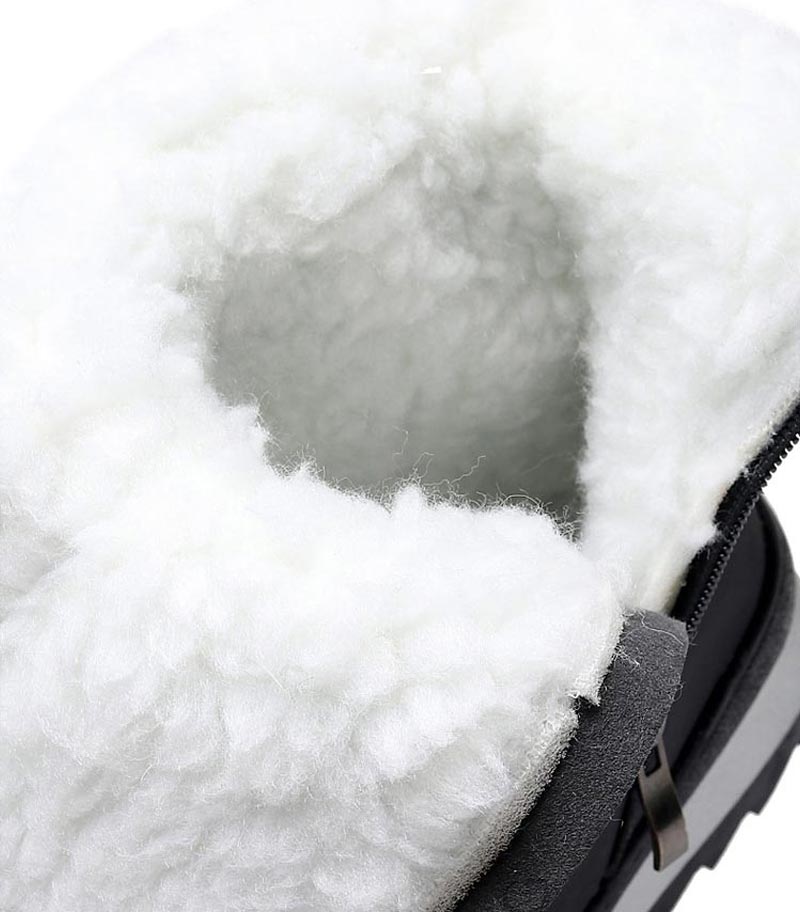 W&W Mode - Gefütterte Winter-Schneestiefel, Rutschfest & Wasserdicht