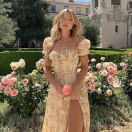 WW - Vintage Kleid mit Schleife