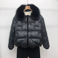 WW | Lockere Pufferjacke Warm & Vintage