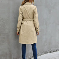 WW und Winter Trenchcoat Jacke Damen