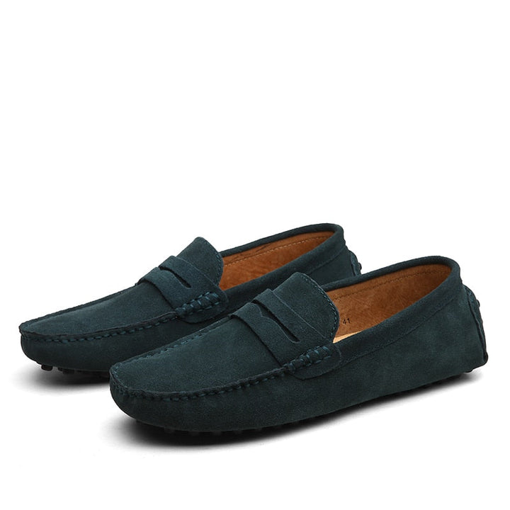 W&W Mode | Freizeit Slipper aus Wildleder