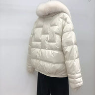 WW | Lockere Pufferjacke Warm & Vintage