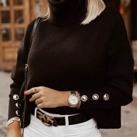 WW - Pullover mit klobigem Rollkragen