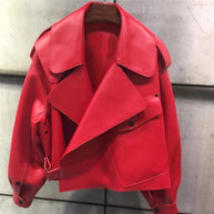 WW | Retro Stilvolle Lederjacke