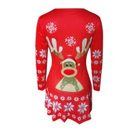 WW -  Hässlicher Weihnachtspulli - Casual jumper med rensdyrprint