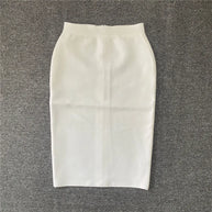 WW | Frauen Neue Rayon Bandage Rock Elegante Bleistiftrock Berühmte Sexy Club Party Kleidung Vintage Vestios
