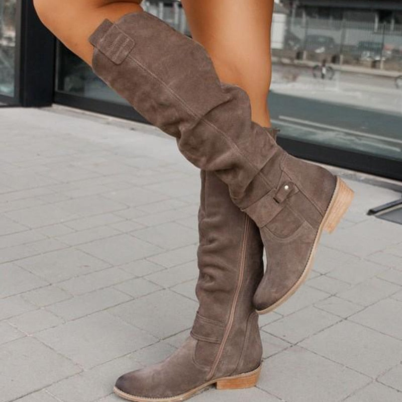 W&W Mode | Stiefel – Warme & komfortable Stoffstiefel für Frauen