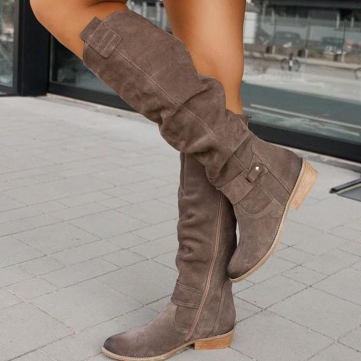 W&W Mode | Stiefel – Warme & komfortable Stoffstiefel für Frauen