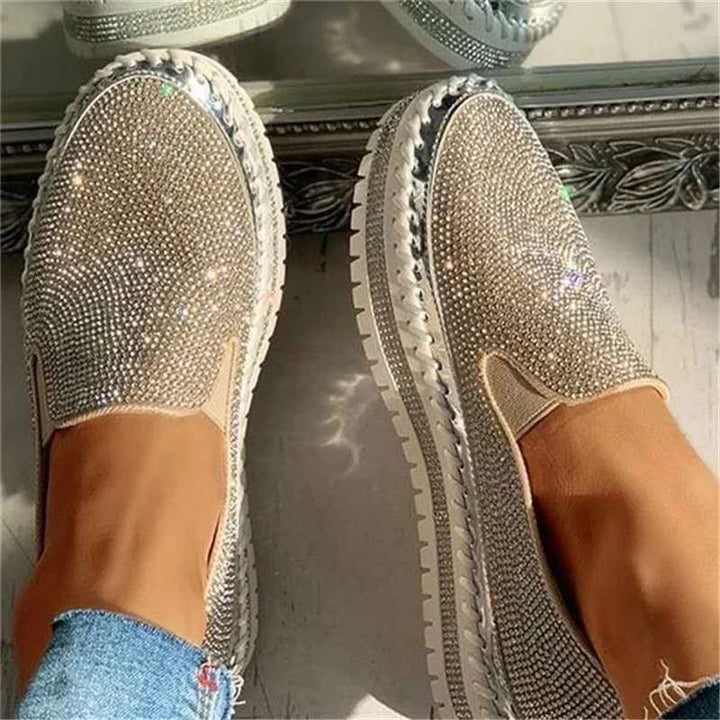 W&W Mode | Bequeme Rutschfest Flache Knöchel Schuhe