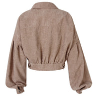 Kuschelige Herbstjacke