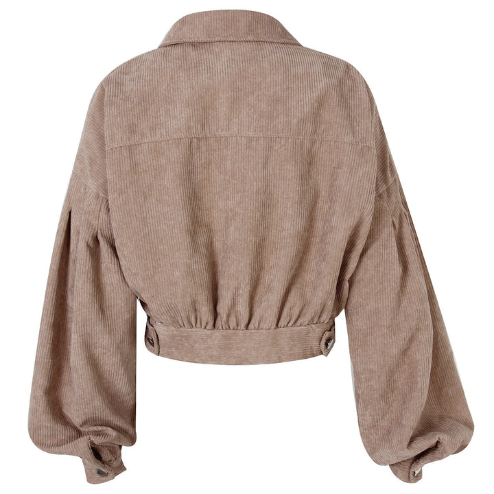 W&W Mode | Corduroy Crop Jacke für Damen Herbstmode 2023