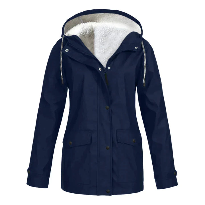 W&W Mode - Elegante und warme Regenjacke