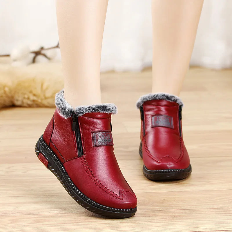 W&W - Wasserdichte Lederstiefel
