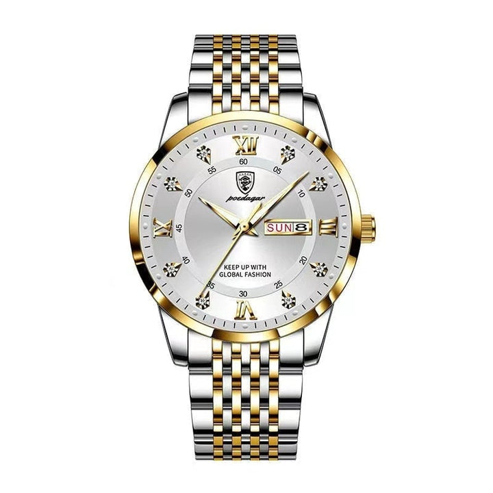 W&W Mode - Damen Stilvolle Armbanduhr, Klassisches & Zeitloses Design