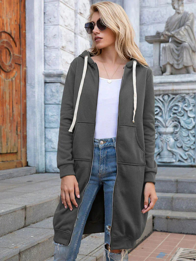 W&W Mode | Lange schicke Sweatjacke