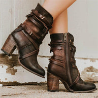 W&W - Winter Damen Lederstiefel