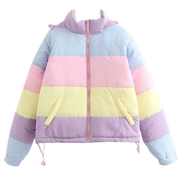 WW | Damen Winterjacke in Pastelltönen