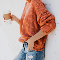 WW Drop In The Ocean Ösenstrickpullover