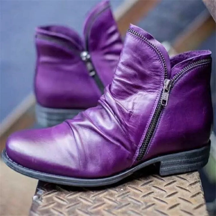 W&W Mode | Damen Reißverschluss-Stiefel