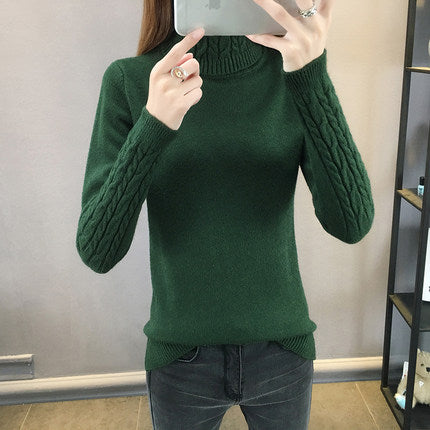W&W Mode | Weicher Hochgeschlossener Pullover Mit Kaschmir Gefühl