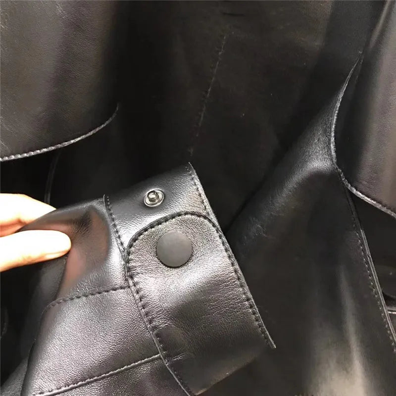 WW | Retro Stilvolle Lederjacke