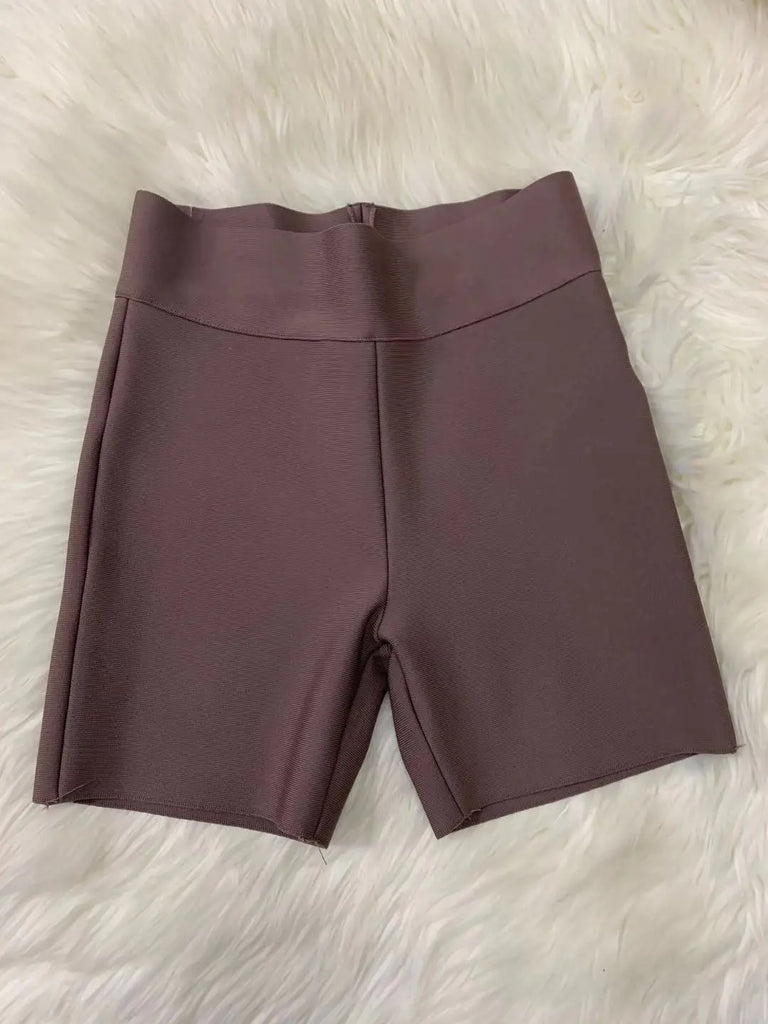 WW | Frauen Sport Outfit Damen Yoga Gym Fitness Schwarz Grau Weiß Laufen Rayon Bandage Shorts Hosen