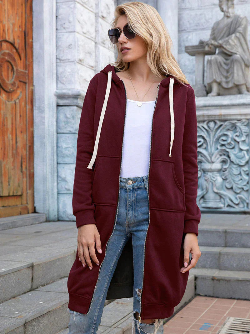 Winter Zip-Up Sweatshirt