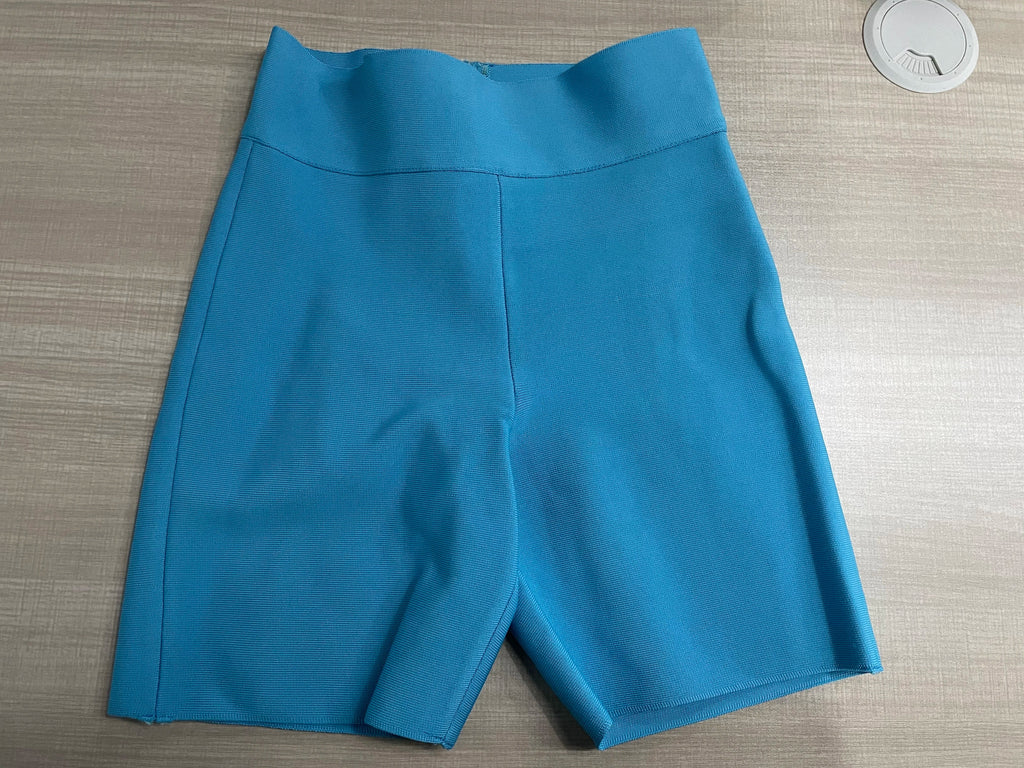 WW | Frauen Sport Outfit Damen Yoga Gym Fitness Schwarz Grau Weiß Laufen Rayon Bandage Shorts Hosen
