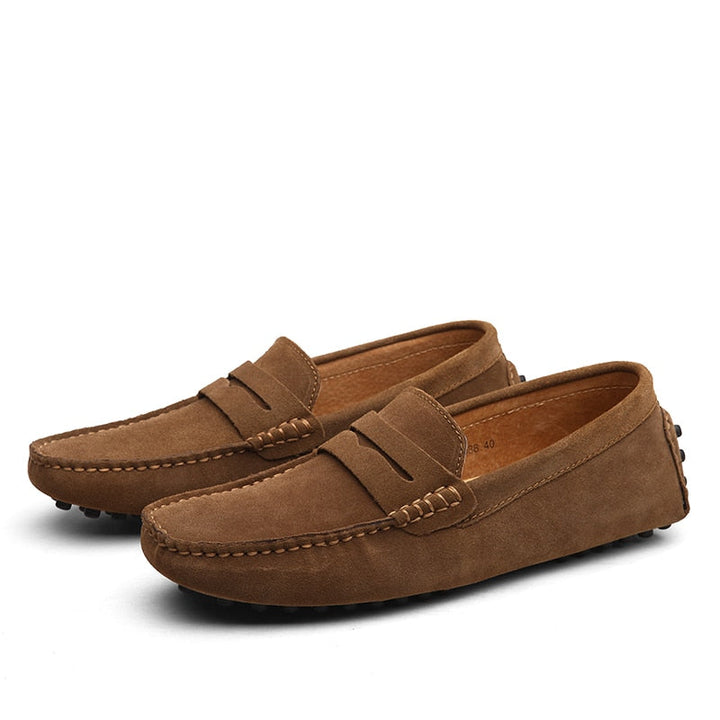 W&W Mode | Freizeit Slipper aus Wildleder