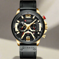 WW | Luxus Militär Leder Uhr Für Herren