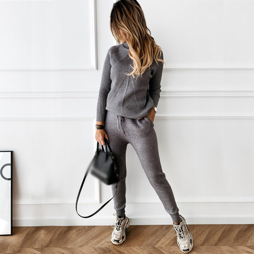 WW | Eleganter Designer Trainingsanzug Für Frauen