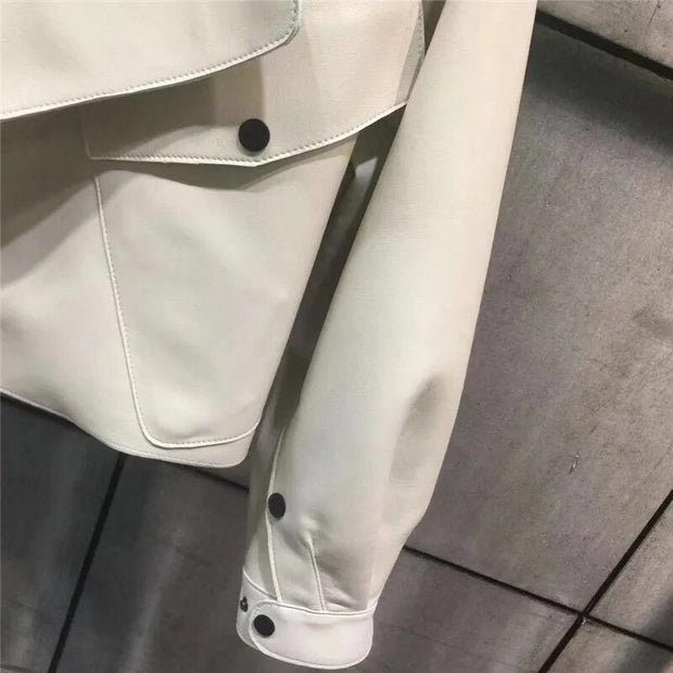 WW | Retro Stilvolle Lederjacke