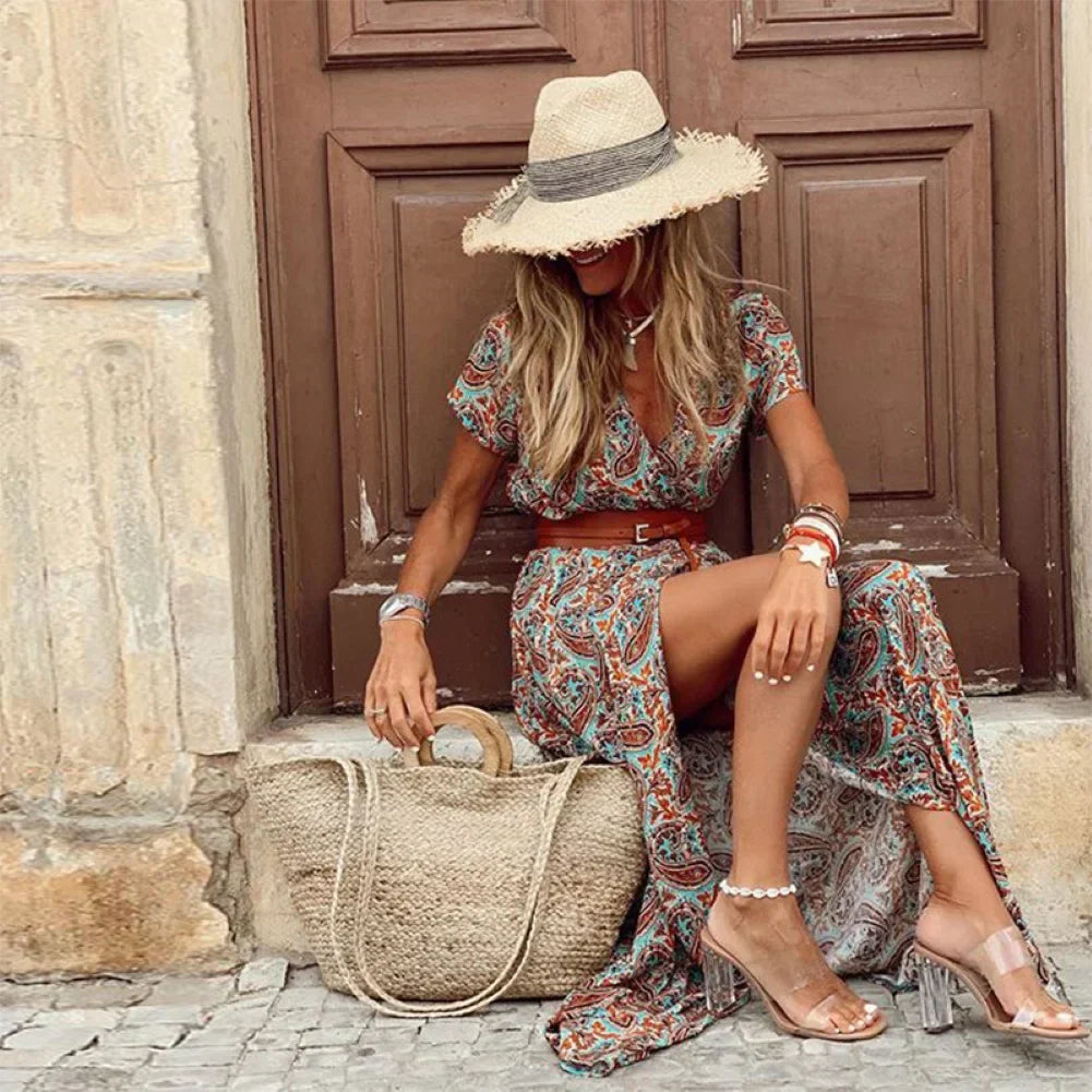 WW | Kleid mit Paisley-Druck