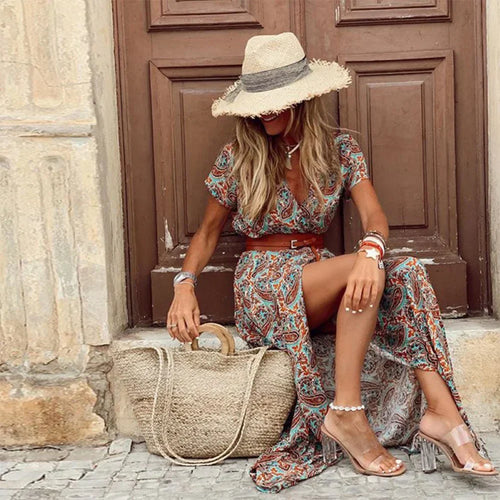 WW | Kleid mit Paisley-Druck