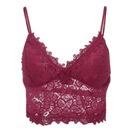 WW | Verführerisches Spitzen Bralette Crop Top